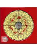 日星堂罗盘3寸4分(综合)电木附水平