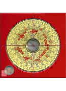 日星堂罗盘3寸4分(综合)电木附水平